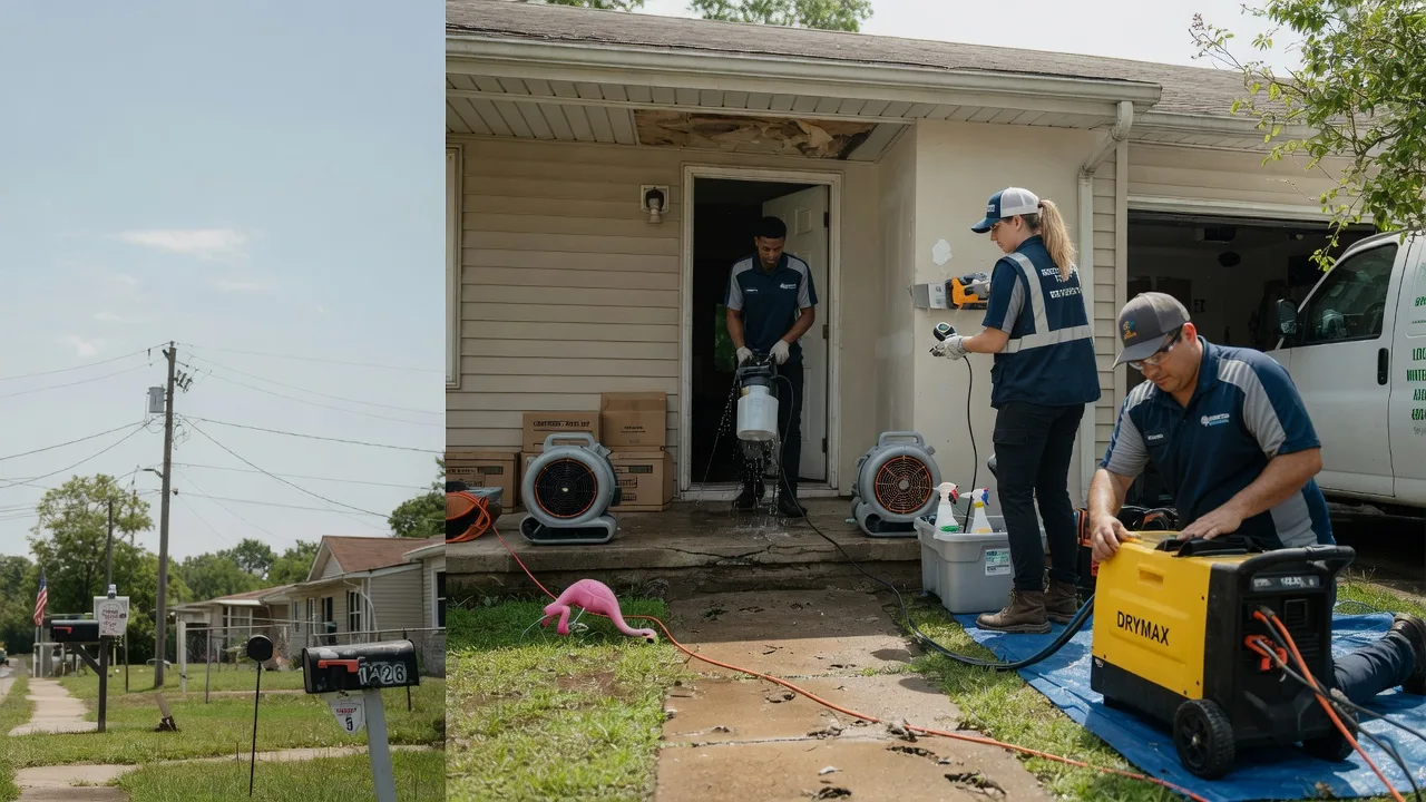 Storm Damage Water Removal in Hornersville, MO near me